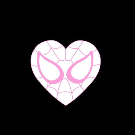 Aesthetic Couples Dp, Spidergwen Widget, Same Pfp For Couples, Couple Pp Spiderman, Pink Spider-man, Gwen And Miles Matching Icons, Aesthetic Pink Pfp, Spider Man Heart, Spiderman Heart