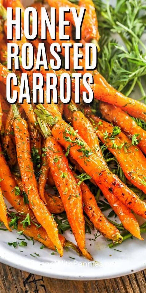 Roasted Leeks, Roasted Baby Carrots, Roasted Carrots Recipe, Oven Roasted Asparagus, Honey Roasted Carrots, Oven Baked Chicken Breasts, Carrots Recipe, Whole Roasted Chicken, Roasted Root Vegetables