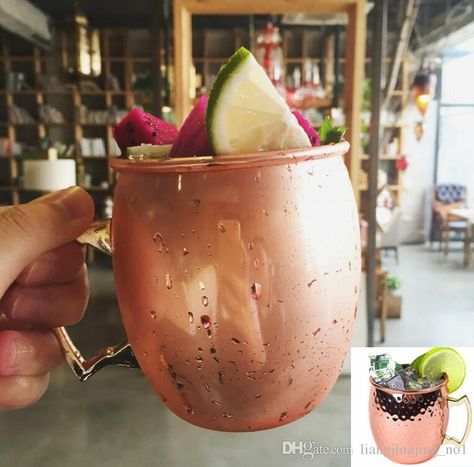 Moscow Mule Cups, Mule Mugs, Copper Mug, Copper Moscow Mule Mugs, Cocktail Cup, Stainless Steel Coffee Mugs, Beer Cup, Copper Mugs, Coffee Cocktails