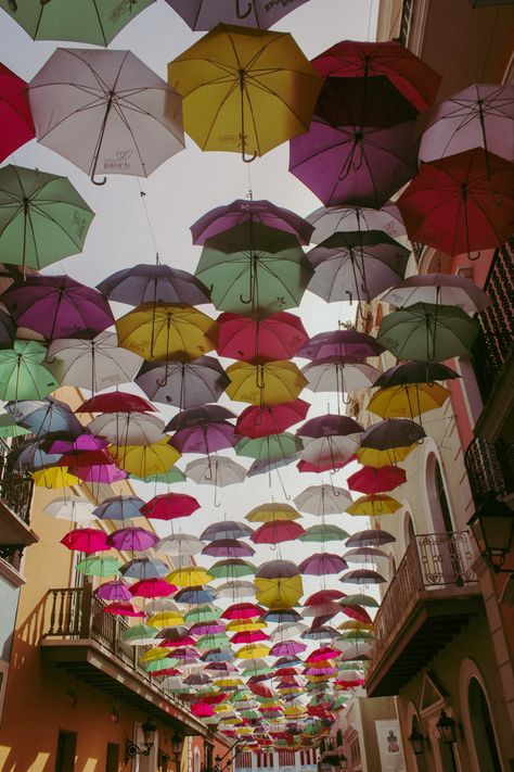 Puerto Rican Girl Aesthetic, Boricua Aesthetic, Spanish Collage, Vacation Puerto Rico, Puerto Rico Aesthetic, Umbrella Street, Puerto Rico Trip, Puerto Rico Vacation, Puerto Rican Culture