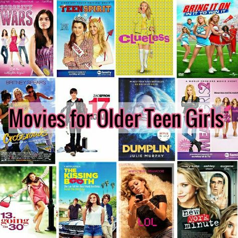 200s Movies To Watch, Amazon Movies To Watch, Teen Movies 2000s, Teenage Films, Films For Teenagers, Chick Flicks Movies, Best Old Movies, Teen Girl Movies, Teenager Movies