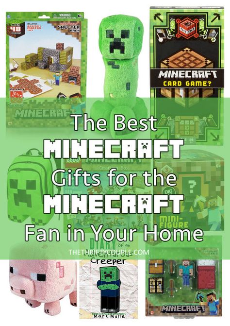 The Best Minecraft Gift Ideas for the Minecraft Fan Minecraft Gift Ideas, Birthdays Gift Ideas, Ideas For Minecraft, Minecraft Gifts, Creeper Minecraft, Diy Minecraft, Minecraft Christmas, Roblox Gifts, Gifts For Adults