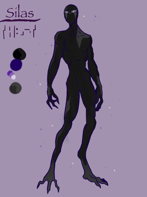 Enderman Design, Enderman Drawing, Alien Guy Art, Enderman Concept Art, Human Enderman Fanart, Female Enderman Fanart, Enderman Fanart Human, Realistic Enderman, Enderman Fanart