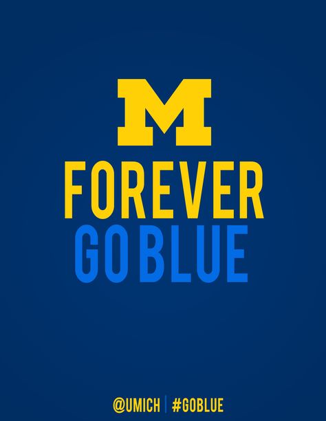 More downloadable posters for your dorm! #GoBlue U Of M Football, Cheerleading Pyramids, Michigan Go Blue, U Of M, Maize And Blue, University Of Michigan Wolverines, Michigan Wolverines Football, Michigan Sports, Wolverines Football