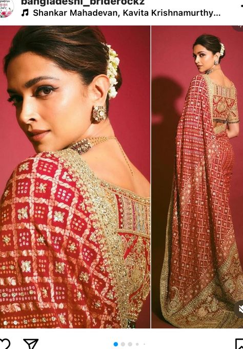 Deepika Padukone Saree, Wedding Reception Design, Couple Wedding Dress, Reception Look, Wedding Shopping, Indian Bride Outfits, India Wedding, Lehenga Blouse Designs, Newly Wed