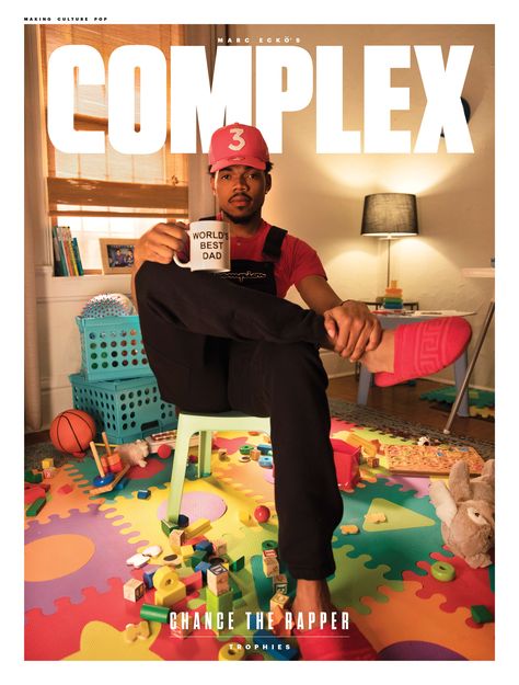 Chance The Rapper Poster, Complex Magazine, Hip Hop Poster, Chance The Rapper, Avicii, Fashion Photography Inspiration, Album Cover Art, Hip Hop Music, Comme Des Garcons