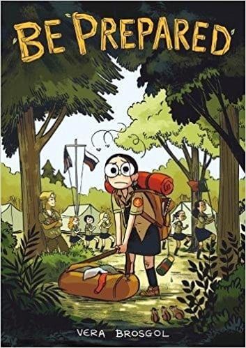 Best Camping Books for Kids, as Chosen by Educators Vera Brosgol, Comic Tips, Graphic Novel Cover, Camping Books, رعب نفسي, Book Cover Illustration, Witch Books, Be Prepared, Children's Book Illustration