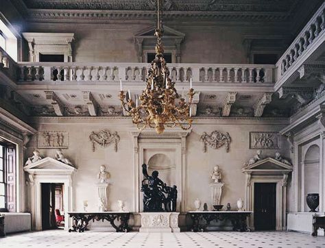 English Interior Design, Anmer Hall, Spencer House, Houghton Hall, Historical Interior, Georgian Interiors, Manor Garden, English Architecture, English Manor Houses