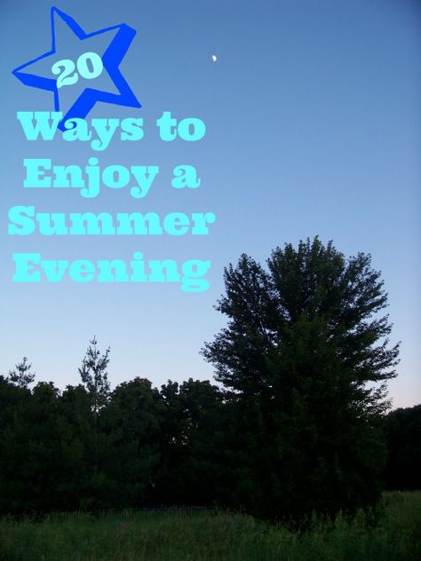 20 Ways to Enjoy a Summer Evening - great ideas for some nighttime fun with the kids! Bedtime Schedule, Flashlight Tag, Creative Ideas For Kids, Summer Fun For Kids, Family Fun Night, Activities Games, Kids Night, Chevrolet Traverse, Summertime Fun