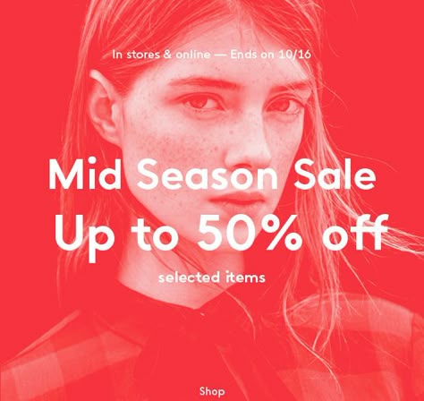 Sale, design, colour Sale Email, Mid Season Sale, Email Blast, Email Template Design, Email Newsletter Design, Mail Organizer, Newsletter Design, Mail Marketing, Email Design