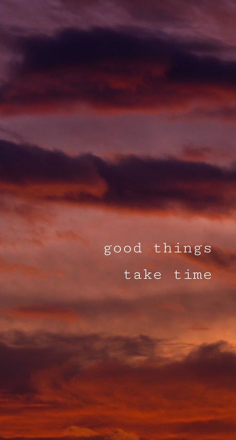 Sky Quotes, Inspirerende Ord, Things Take Time, Phone Wallpaper Quotes, Love Anniversary Quotes, Happy Thanksgiving Quotes, Ayat Alkitab, Motiverende Quotes, Good Things Take Time