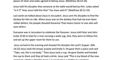 1A. Jesus in the Garden and Judas lesson.pdf Jesus Games, Matthew 26, Kids Ministry, Children's Ministry, In The Garden, The Garden, Jesus