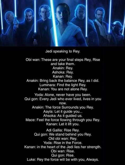 Finn Star Wars, Anakin Vader, Star Wars Quotes, The Rise Of Skywalker, Rise Of Skywalker, Star Wars Facts, Star Wars Jokes, Rey Star Wars, Star Wars Jedi