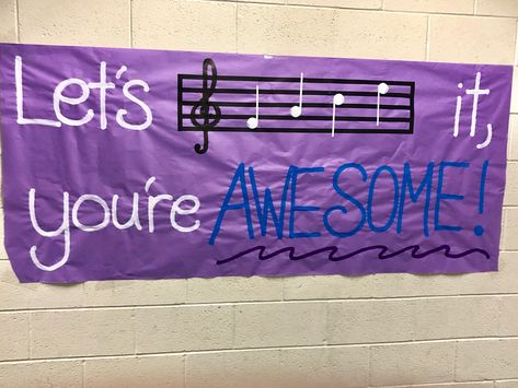 Marching Band Competition Posters, Band Poster Ideas, Marching Band Signs, Band Competition Poster, Marching Band Cheer Signs, Band Spirit Posters, Marching Band Posters Ideas, Marching Band Posters, High School Band Spirit Posters