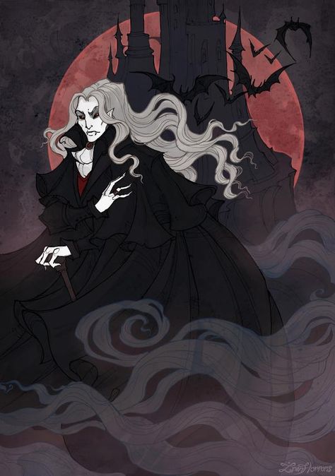 Dracula Art, Abigail Larson, Vampire Art, Goth Art, Creepy Art, Gothic Art, Horror Art, Dracula, Dark Fantasy Art