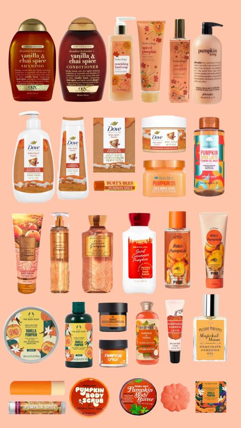 #pumpkinspice #pumpkinscent #pumpkin #body #bodyscent #beautyproducts #showerproducts #aesthetic #showerroutine #shower #beauty #preppy #skincare #bodycare Pumpkin Perfume, Fall Smells, Glowing Skin Diy, Preppy Skincare, Autumn Skincare, Lotion Recipe, Pumpkin Scent, Fragrances Perfume Woman, Lotion For Dry Skin