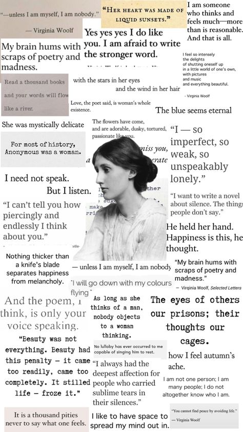 virginia woolf quotes background wallpaper aesthetic Virginia Woolf Quotes, Poetic Quote, All About Love, Music Words, Writing Therapy, Literature Quotes, Virginia Woolf, Poetry Words, Love Music