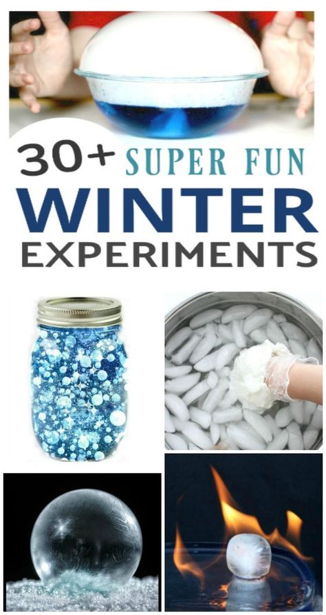 30+ Winter science experiments for kids #winterscienceexperiments #scienceforkids #scienceexperimentskids #winteractivitespreschool #growingajeweledrose #activitiesforkids Winter Science Experiments For Kids, Winter Stem Activities For Kids, Snowflakes Science, Christmas Science Activities, Winter Stem Activities, Winter Science Activities, Christmas Science Experiments, Winter Science Experiments, Series Ideas