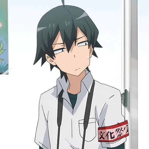 Hachiman Hikigaya Pfp, Hikigaya Hachiman Icon, Snafu Anime, Hachiman Hikigaya, Hikigaya Hachiman, Komi Shouko, Anime Scenery Wallpaper, Romantic Comedy, Scenery Wallpaper