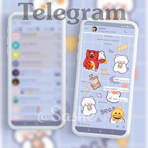 Telegram Cute Theme, Telegram Theme Ideas, Telegram Theme Anime, Cute Telegram Themes, Telegram Themes Aesthetic Cute, Telegram Themes Aesthetic, Telegram Chat Theme, Clothes Shop Design, Telegram Themes