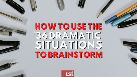 How to Use the '36 Dramatic Situations' as a Brainstorming Tool - The Script Lab The Periodic Table Of Elements, Sacrifice Love, Build A Story, Table Of Elements, Light Writing, The Periodic Table, Losing Someone, Cool Writing, Writing Resources