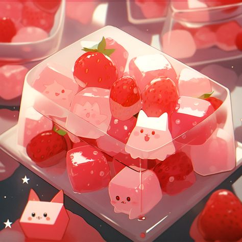 Anime Food Wallpaper Desktop, Anime Food Icons Aesthetic, Anime Sweets Food, Anime Food Icon, Anime Desserts, Restaurant Game, Notion Aesthetic, Aesthetic Foods, Inktober 2024