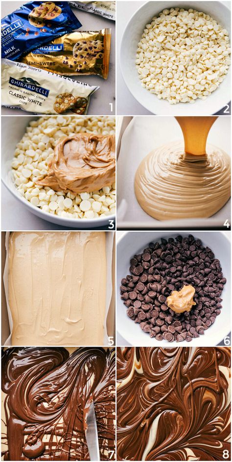 This tiger butter fudge recipe is one of the easiest treats to make -- you'll only need 4 ingredients and a microwave to make it! Recipe via chelseasmessyapron #recipe #easy #whitechocolate #tiger #butter #fudge Tiger Butter Recipe, Tiger Butter Fudge, Tiger Butter Fudge Recipe, Tiger Butter, Butter Fudge Recipe, Easy Treats To Make, Homemade Fudge Recipes, Chelsea's Messy Apron, Treats To Make