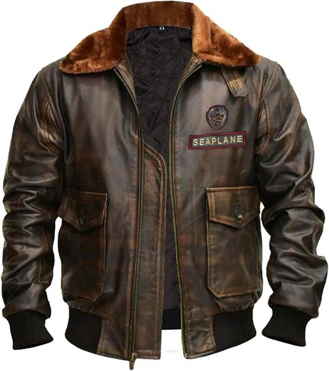 Pilot Jacket, Aviator Jackets, Nick Jonas, Flight Jacket, Genuine Leather Jackets, Brown Leather Jacket, Leather Vest, Jacket Style, Next Level