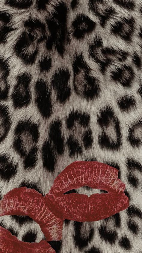 Red Lipstick Aesthetic Wallpaper, Cheetah Print Aesthetic Wallpaper, Red Glamour Aesthetic, Vintage Fashion Wallpaper, Leopard Wallpaper Iphone, Lipstick Wallpaper, Leopard Print Wall Art, Glamour Wallpaper, Cheetah Print Background