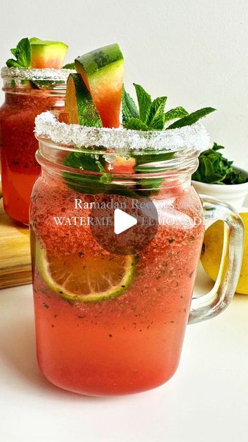 Ramadan Iftar, Watermelon Lemonade, Ramadan Recipes, Iftar, Refreshing Drinks, Your Soul, Lemonade, Ramadan, My Blog