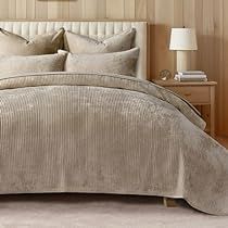 Urban Taupe, Velvet Bedding, King Size Comforter Sets, Velvet Comforter, Velvet Bedding Sets, Velvet Quilt, Velvet Bed, Elegant Drapes, Coverlet Set