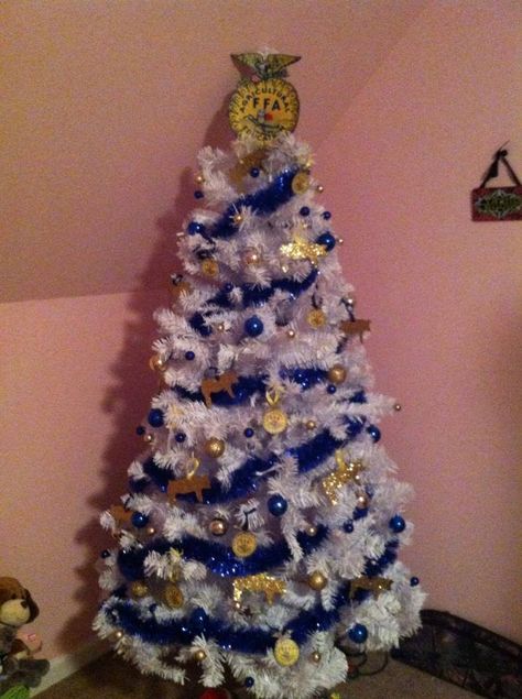 FFA christmas tree Ffa Christmas Party Ideas, Ffa Leadership Activities, Ffa Christmas Tree, Ffa Christmas Float, Ffa Chapter Meeting Ideas, Ffa Parade Float Ideas, Ffa Gift Ideas, Ffa Officer Retreat Ideas, Ffa Classroom Ideas