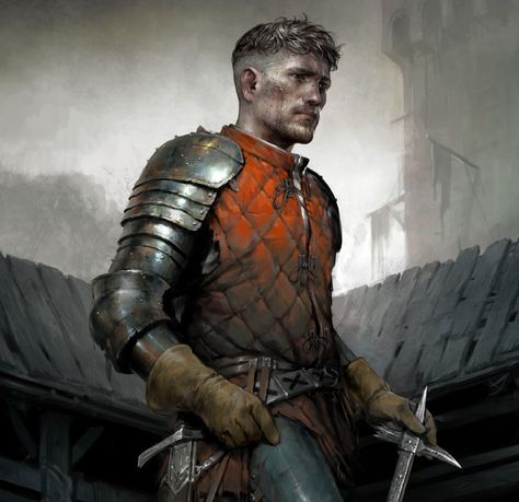 Henry - Kingdom Come: Deliverance Wiki Knight Errant, Kingdom Come Deliverance, Plate Armor, Heroic Fantasy, 다크 판타지, Knight Art, Human Male, Dungeons And Dragons Characters, Fantasy Male