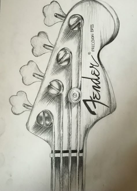 Fender guitar, pencil drawing by me! Fender Guitar Drawing, Drawing Guitar, Guitar Art Painting, Music Art Drawing, Guitar Sketch, Music Sketch, Guitar Drawing, Music Drawings, Fender Guitar