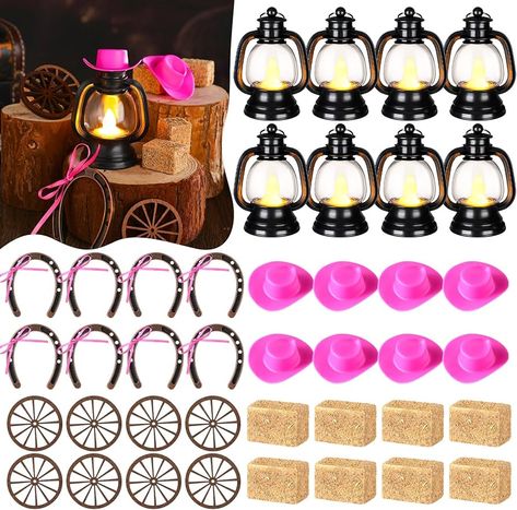 Amazon.com: Ferraycle 120 Pcs Cowboy Theme Party Decoration Western Party Decor Rodeo Table Centerpieces Rustic Mini Cowboy Hat Lantern Horseshoe Wagon Wheel Hay Bales for Adult Cowgirl Country Party (Brown) : Home & Kitchen Cowgirl Party Decorations Western Decor, Boots And Beauties Dance Decor, 21st Birthday Party Centerpieces, Western Theme Centerpieces, Cowboy Hats Black, Cowboy Theme Party Decorations, Cowboy Centerpieces, Cowgirl Decorations, Western Centerpieces