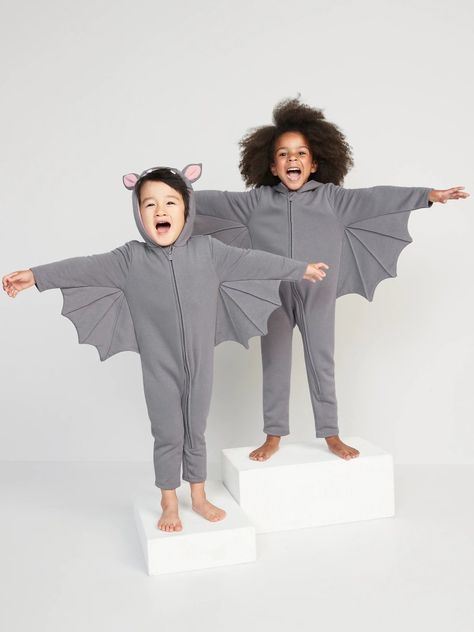 Toddler Bat Costume, Nail 2022, Bat Ears, Kid Halloween, Bat Costume, Blanket Sleeper, Great Halloween Costumes, Old Navy Toddler Girl, Matching Costumes