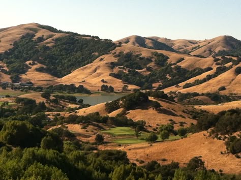 Mountains of Marin County, California Rural California Aesthetic, California Nature Photography, Marin County Aesthetic, Marin California, Granola Core, Utopia City, Barn Drawing, Mexico Landscape, California Hills