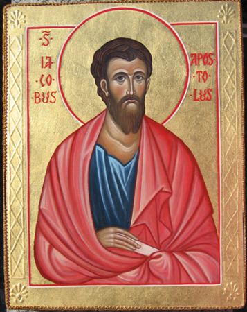 ICONA SAN GIACOMO | iconesacremirabile San Giacomo, Twelve Apostles, Eastern Orthodox, Churches Of Christ, Church History, Orthodox Church, Saint James, St James, Christian Church