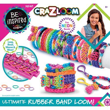 Rubber Band Loom, Crazy Loom, Bracelet Maker, Rubber Bead, Band Bracelets, Rainbow Band, Alphabet Templates, Create Your Own World, Rubber Band Bracelet