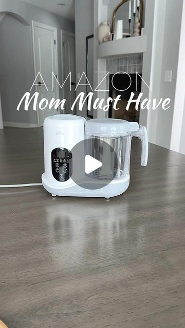 Iuliia Suvorova on Instagram: "This baby food processor has simplified the process of making homemade baby food like never before 👌 Comment “shop” to get link or 

You can find the link in my bio to shop🫶❤️
All features in one : steamer, juicer, blender, meat grinder. So convenient ❤️
Self cleaning function, perfect time saver for busy parents 👌

#amazonmusthaves #amazonmom #momfavorite #mommusthaves #babyfood #babyfoodideas #babyfoodprocessor #homemadefood #amazonkitchen #amazonbaby #babyessentials #momhacks #steamfood #healthyfood #viralproducts" Baby Food Processor, Diy Baby Food, Steam Recipes, Amazon Baby, Baby Sounds, Homemade Baby Food, Future Children, Meat Grinder, Moms Favorite