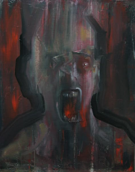 Suffocating Abstract Art, Old Creepy Paintings, Angry Oil Painting, Fear Representation, Scary Oil Painting, Angry Painting Abstract, Dark Expressionism Art, Abstract Angry Art, Gory Paintings