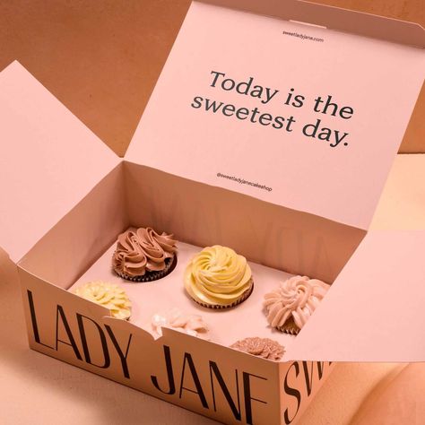 Sweet Lady Jane identity - Fonts In Use Bakery Concept, Dessert Packaging Design, Bakery Packaging Design, Shop Branding, Bakery Branding, Dessert Packaging, Bakery Packaging, Type Foundry, Dessert Shop