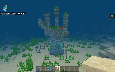 Minecraft Conduit Designs, Conduit Minecraft, Hand Design, Yt Channel, Minecraft Builds, Hand Designs, City Photo, Minecraft, Quick Saves