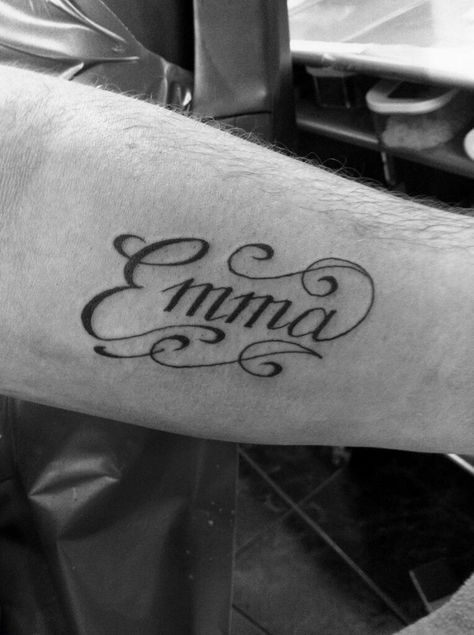 Emma Name Tattoo, Emma Tattoo, My Name Tattoo, Emma Name, Name Tattoo Design, Romantic Questions, Questions To Ask Your Boyfriend, Skeleton Hand Tattoo, Name Tattoo Designs