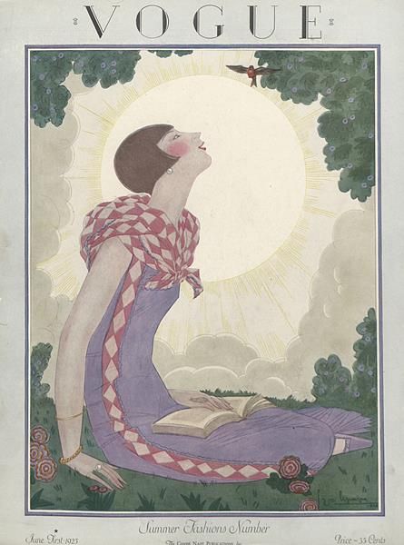 June 1 1925 | Vogue Vogue Illustration, Summer Vogue, Vogue Illustrations, Vogue Art, Vintage Vogue Covers, Sculpture Textile, Vogue Magazine Covers, Dorothy Parker, French Vogue