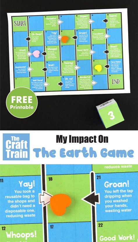 Printable Earth Day game for kids Earth Day Games For Kids, Recycling Games For Kids, Recycling Games, Earth Day Games, Earth Games, Environmental Activities, Camp Themes, Recycling Activities, Train Projects