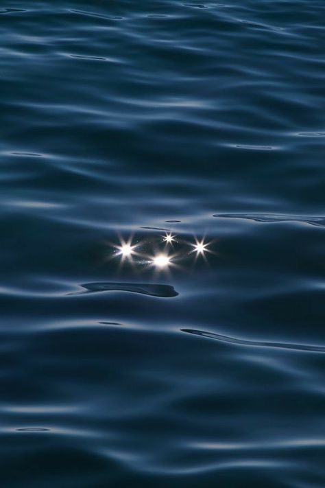 Sun reflection on the sea surface. Lens flare. Reflection In Water, Sun Reflection, Sea Surface, Water Reflections, Photography Beauty, Blue Dream, Sun And Stars, Lens Flare, Ocean Photography