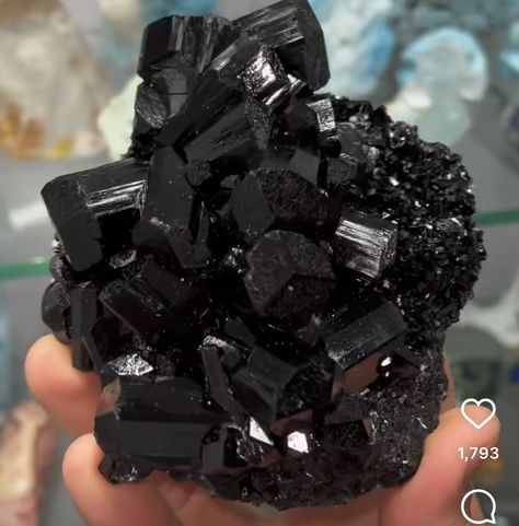 Black Tourmaline Black Tourmaline Aesthetic, Tourmaline Aesthetic, Marvel Oc, Crystal Aesthetic, Black Tourmaline Crystal, Tourmaline Crystal, Black Tourmaline, Healing Crystals, Geology