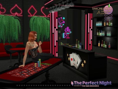 Sims 4 Cc Strip Club Furniture, Night Club Cc Sims 4, Nightclub Cc Sims 4, Sims 4 Night Club, Sims Nightclub, Underground Nightclub, Sims Car, Mods Ts4, Kith And Kin