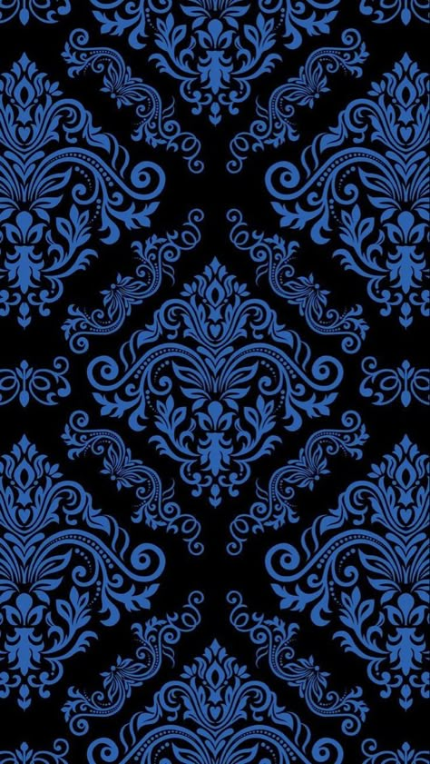 Colorful Fabric Patterns, Black And Blue Wallpaper, Pearl Wallpaper, Beautiful Wallpapers For Iphone, Eagle Pictures, Motif Art Deco, Victorian Wallpaper, Goth Wallpaper, Gothic Wallpaper